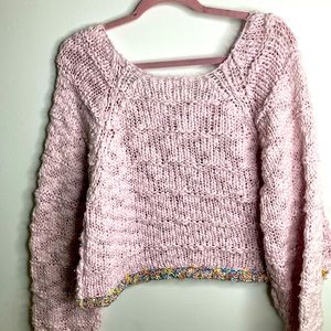 Cotton Crop Sweater